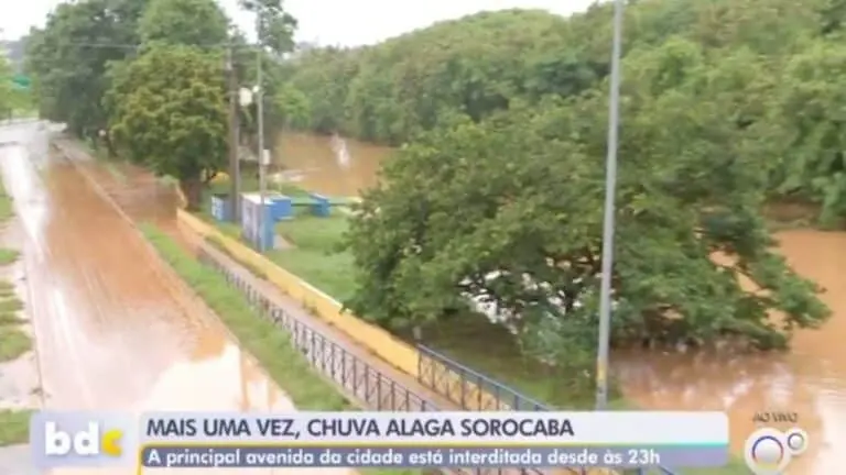 Alagamento em Sorocaba SP