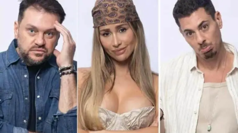 Albert, Babi e Sacha na 9ª Roça