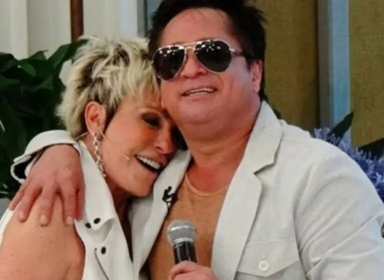 Ana Maria Braga e Leonardo