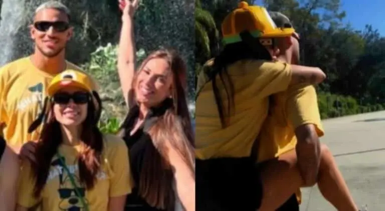 Anitta e o Namorado na Disney
