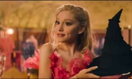 Ariana Grande Glinda em Wicked