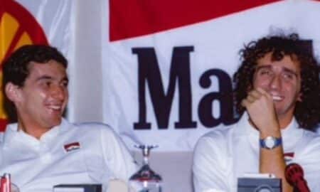 Ayrton Senna e Alain Prost