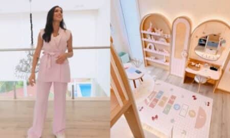 Bruna Biancardi e brinquedoteca de Mavie