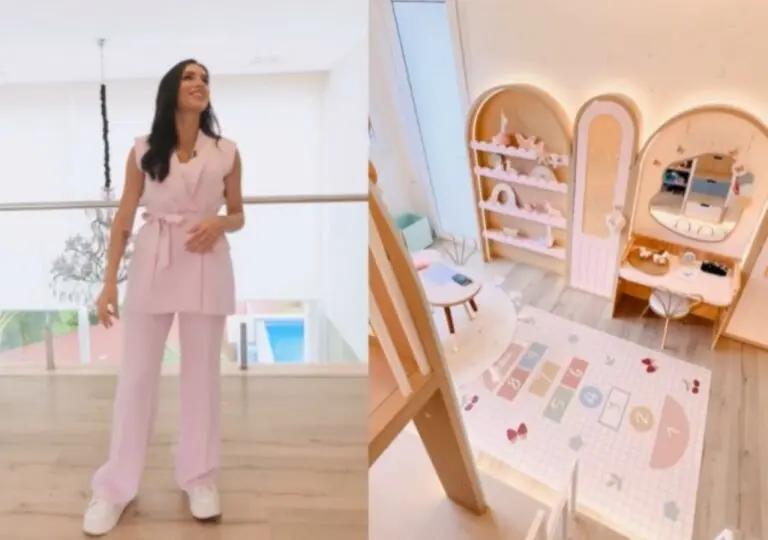 Bruna Biancardi e brinquedoteca de Mavie