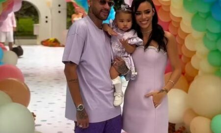 Bruna, Neymar e Mavie