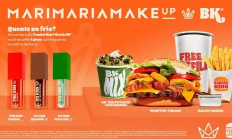 Burger King com Mari Maria