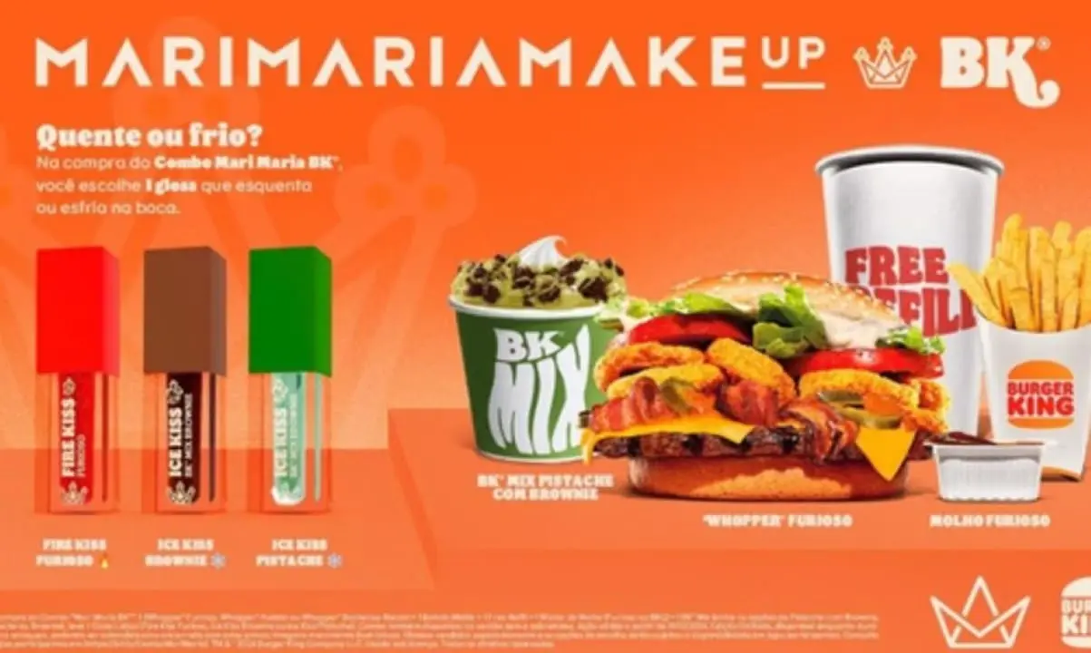 Burger King com Mari Maria