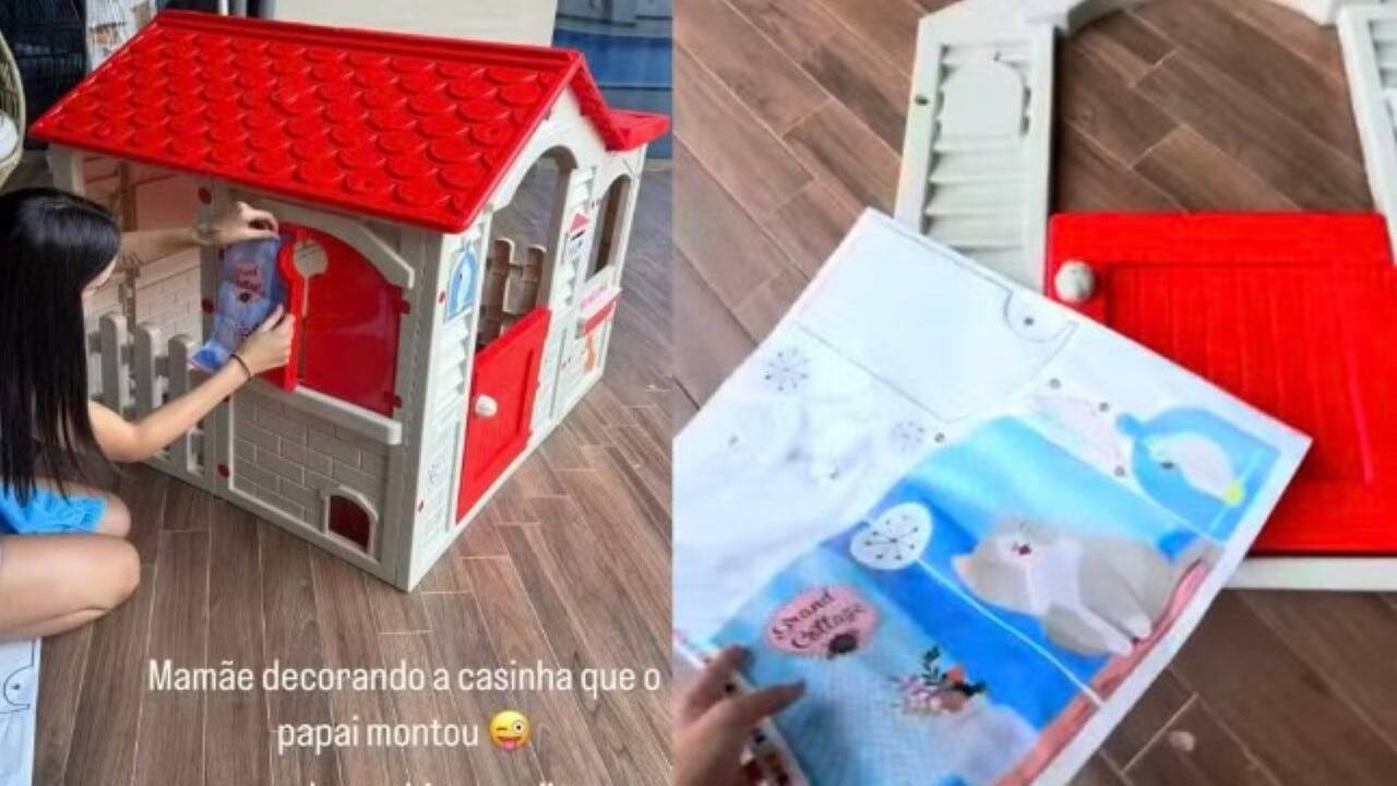 Neymar Jr. e Bruna Biancardi surpreendem filha Mavie com casinha luxuosa e detalhes exclusivos