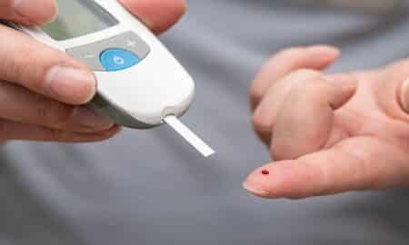 Medição de açúcar no sangue