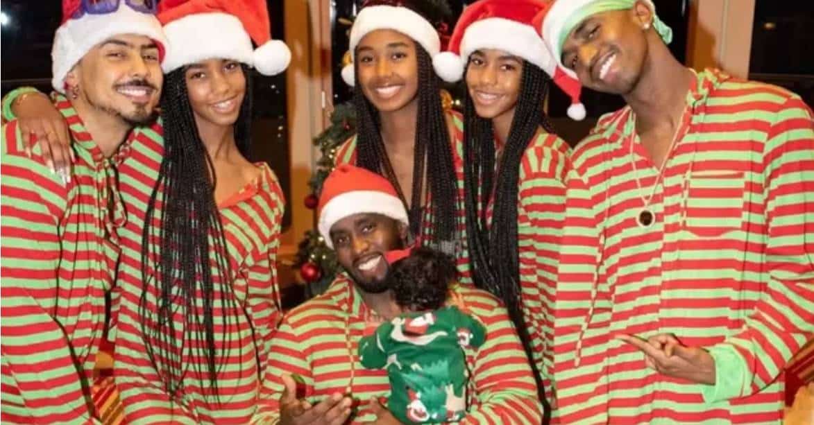 Diddy e familia natal