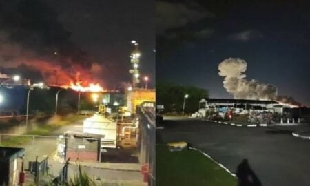 Explosão atinge fábrica em Camaçari