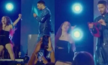 Fã joga calcinha para DJ Pedro Sampaio