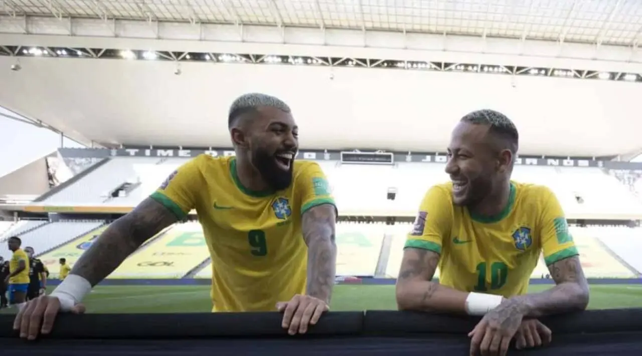 Gabigol e Neymar