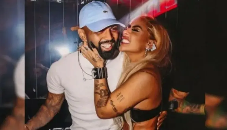 Gabigol e Rafaella Santos