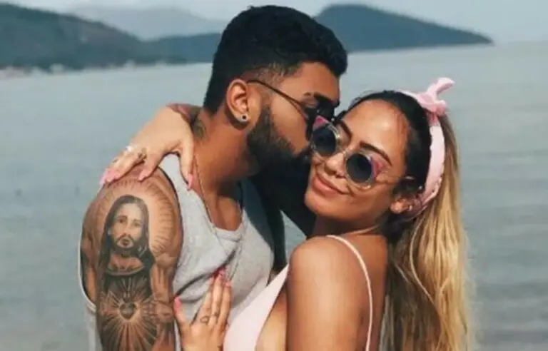 Gabigol e Rafaella Santos