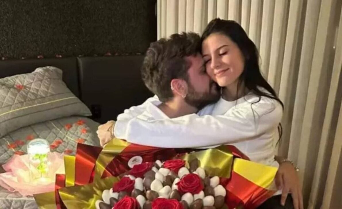 Gustravo Mioto e Ana Castela