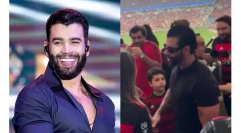 Gusttavo Lima jogo do flamengo