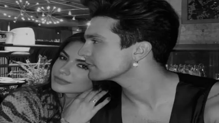 Jade Magalhães e Luan Santana