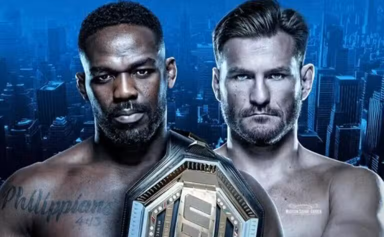 Jon Jones e Stipe Miočić