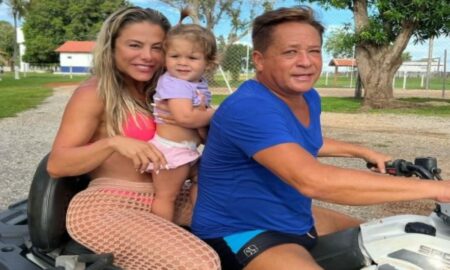 Poliana Rocha, Leonardo e Maria Flor