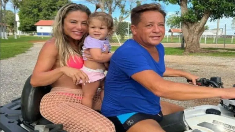 Poliana Rocha, Leonardo e Maria Flor