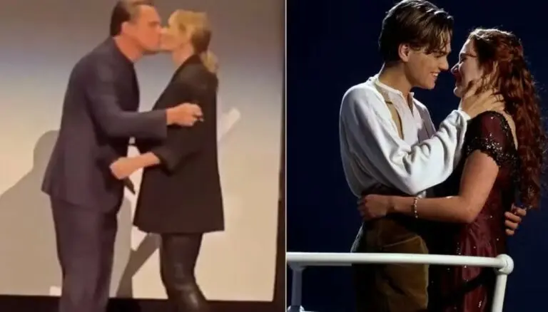 Leonardo DiCaprio e Kate Winslet,