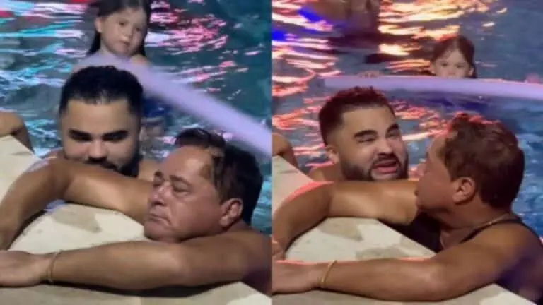 Lucas assusta Leonardo