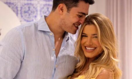 Luigi César e Júlia Vieira