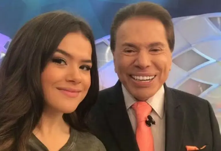 Maisa e Silvio Santos
