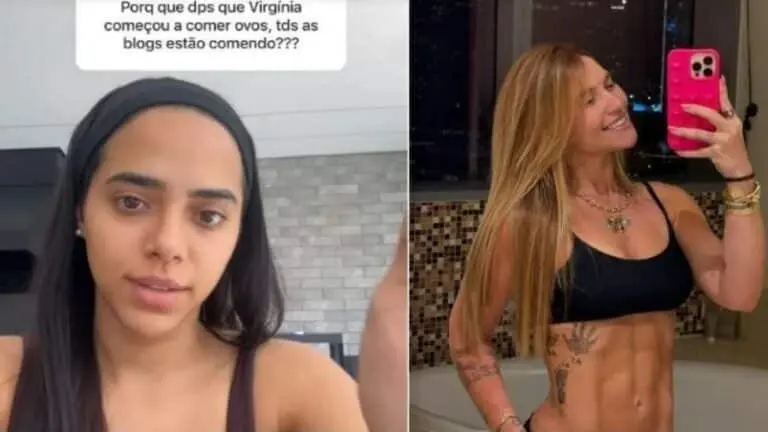Mariely Santos e Virgínia Fonseca