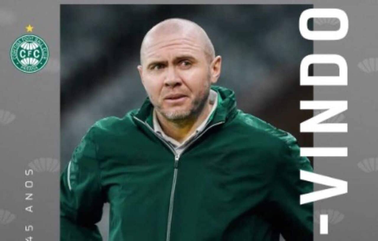 Mozart assume Coritiba com ambição de recolocar o clube na Série A