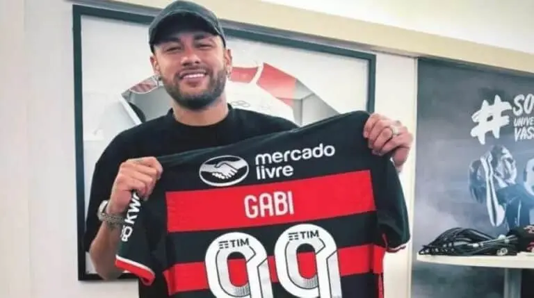 Neymar Camisa do Gabigol Flamengo