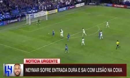 Neymar Lesão