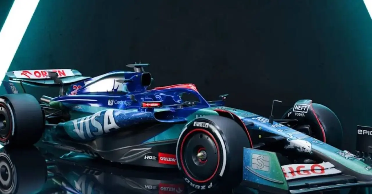 RB apresentou pintura especial para GP de Las Vegas de F1