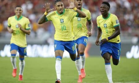 Raphinha e Vinicius Jr, Seleçao Brasileira