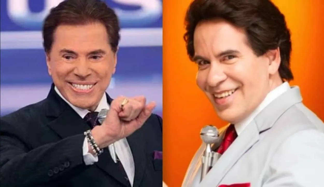 Silvio Santos e Leandro