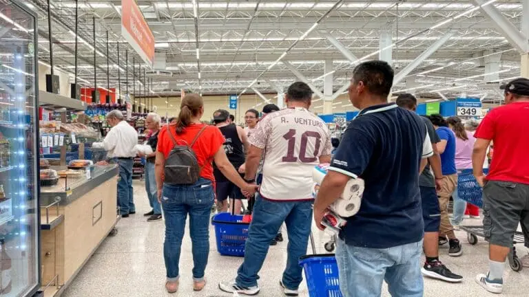 Supermercado na Black Friday