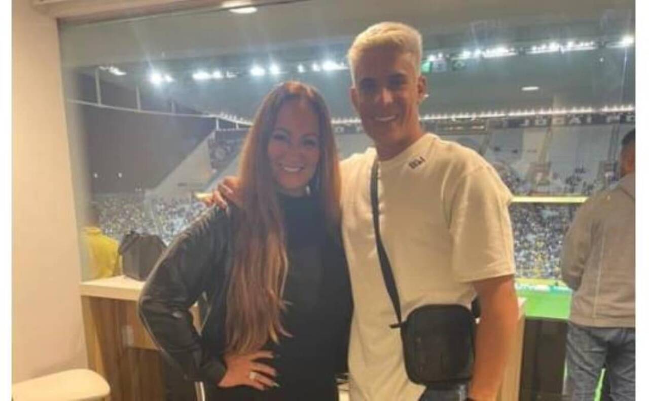 Tiago Ramos e Mãe do Neymar