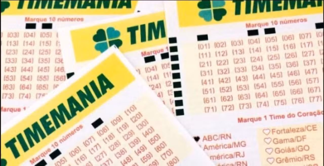 Timemania cartelas