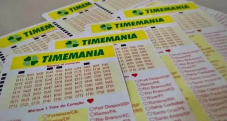 Timemania jogo