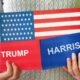 Trump e Harris