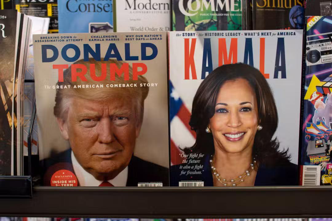 Trump e Kamala