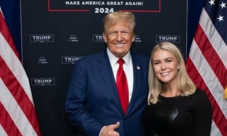 Trump e Karoline Leavitt