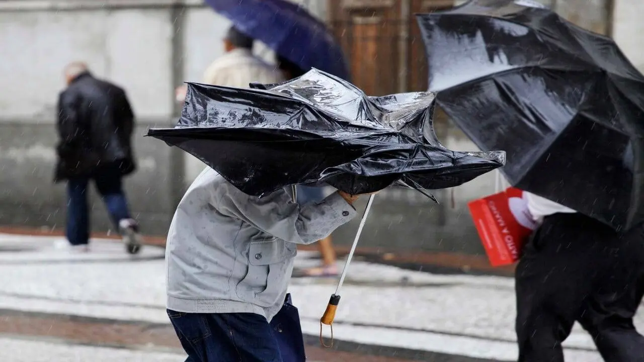 Vento e chuva