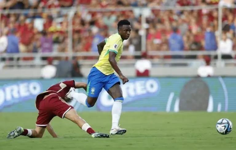 Vinicius Jr, Brasil x Venezuela