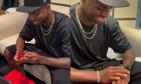 Vinicius Jr Relógio