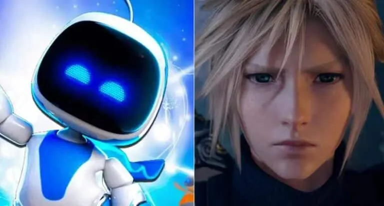astro bot e final fantasy 7