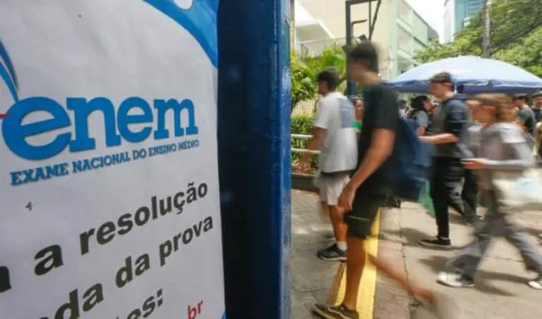 enem prova alunos
