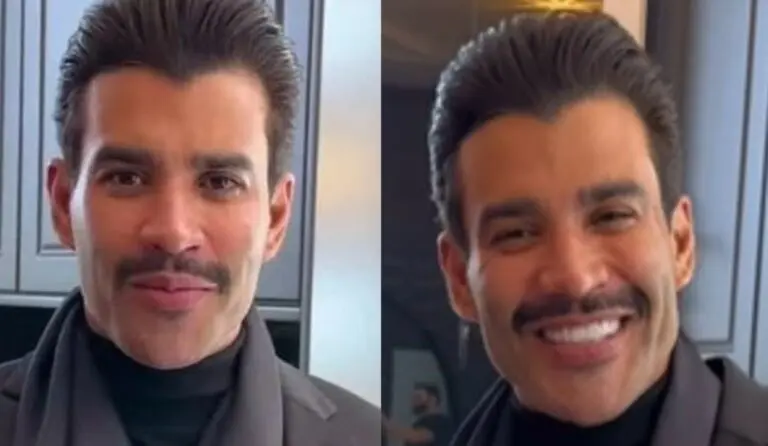 gusttavo lima bigode - Foto: Divulgação