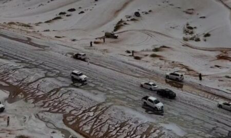neve no deserto x